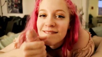 I love the feeling of hot cum inside my pink pussy - Amadani