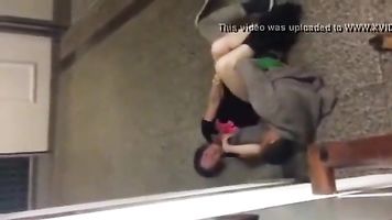 REAL. TEACHERS CAUGHT FUCKING IN SCHOOL CORRIDOR.