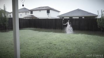 Romantic sex under a storm in Texas
