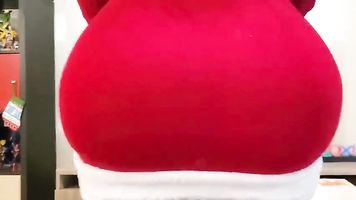 IG THOT BIG BOOTY MRS. CLAUS FUCKS SANTAS BIG COCK