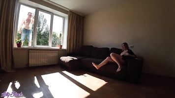 Sexy Wife Cheats On Husband With Window Cleaner - Roleplay By Letty Black