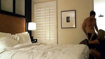 Hot Hotel Room Sex With A Busty Wife