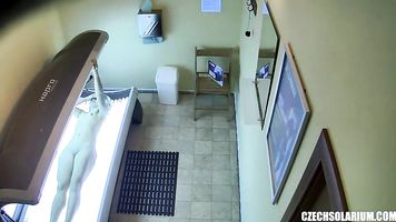 Masturbating Girl has no Idea about the Camera