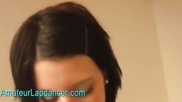 Amateur pregnant teen lapdances