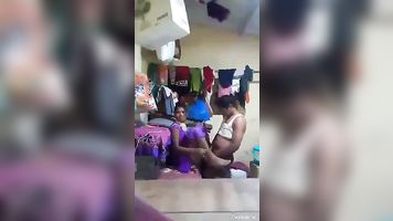 Desi indian maid Quick Fuck with owner