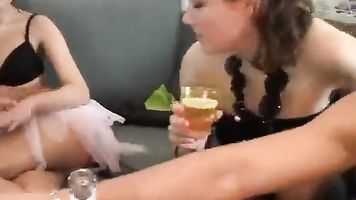 Students partying and masturbating