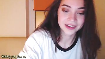 Stunning teen live orgasm
