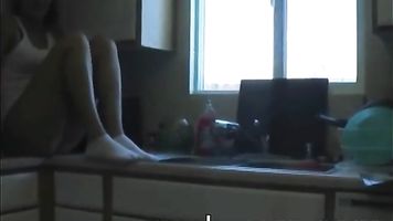 real amateurs brunette babe amanda and dawson homemade sextape